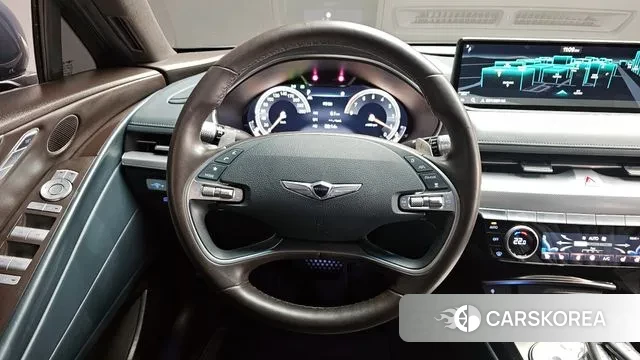 Genesis G80 (RG3) 2021 Синий из Кореи, фото 4