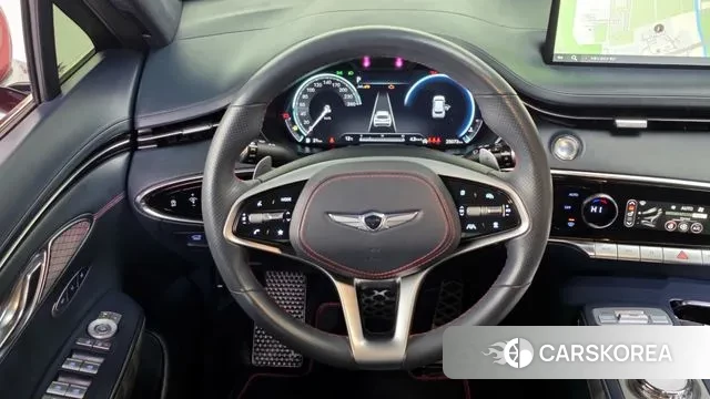 Genesis GV70 2022 Красный из Кореи, фото 4