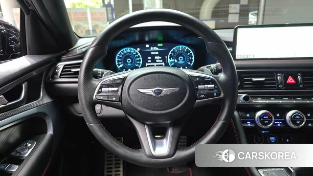 Genesis The New G70 2022 Черный из Кореи, фото 4