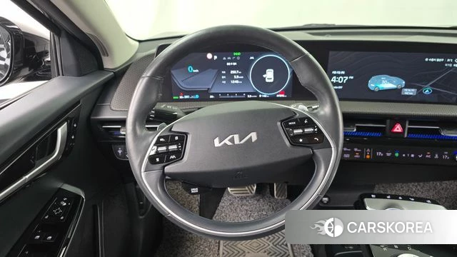 Kia EV6 2022 Черный из Кореи, фото 4