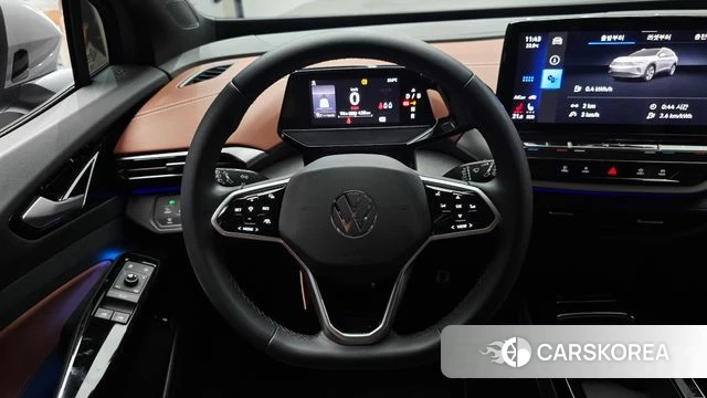 Volkswagen ID.4 2023 Серебристо-серый из Кореи, фото 4