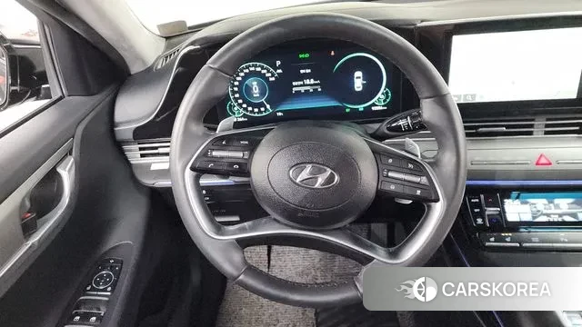 Hyundai The New Grandeur IG Hybrid 2022 Черный из Кореи, фото 4