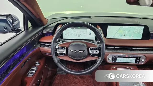 Genesis G90 (RS4) 2022 Синий из Кореи, фото 4