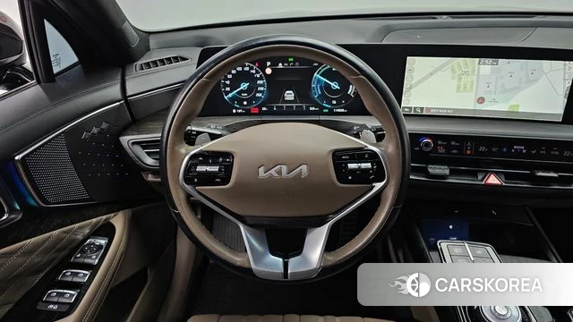 Kia K8 Hybrid 2022 Черный из Кореи, фото 4