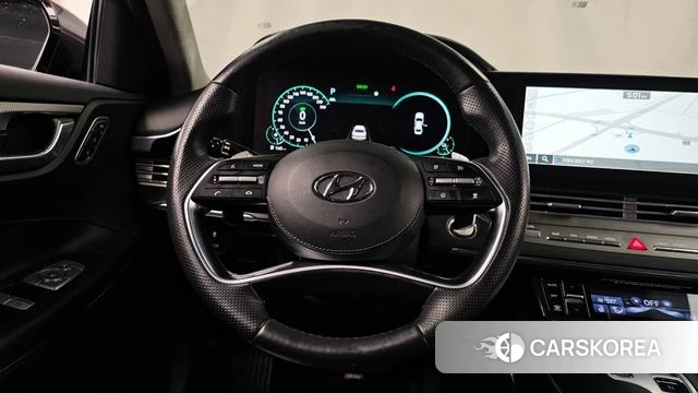 Hyundai The New Grandeur IG Hybrid 2020 Серый из Кореи, фото 4