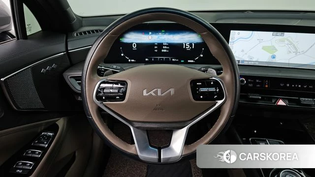 Kia K8 Hybrid 2024 Серебристо-серый из Кореи, фото 4