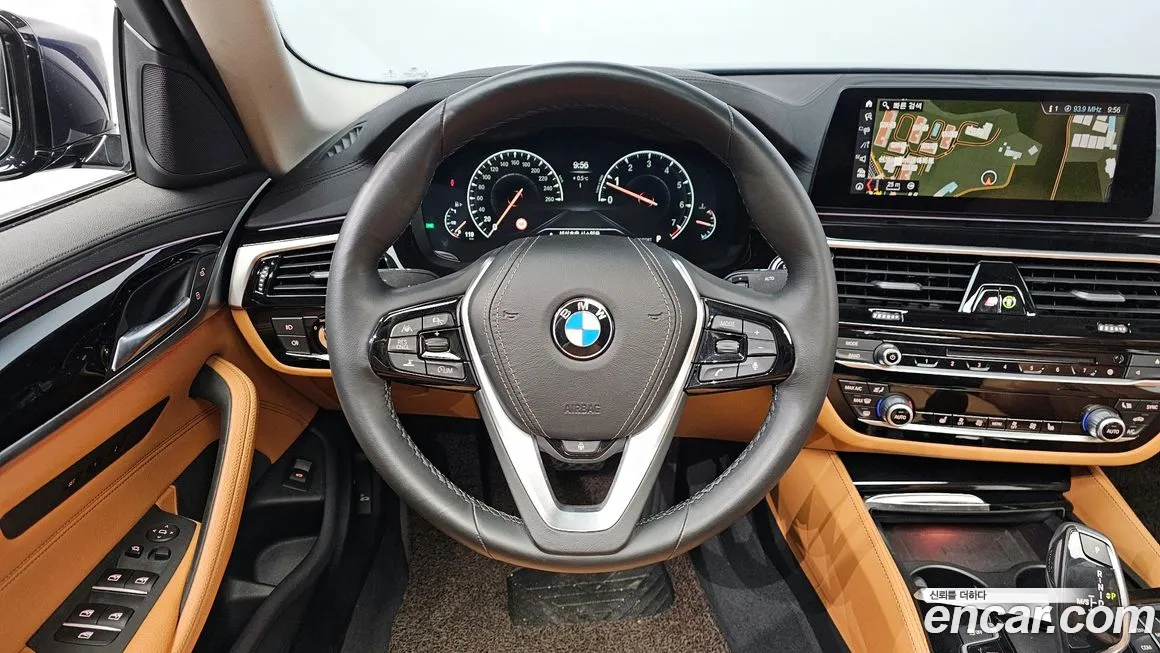 BMW 5 Series (G30) 2019 Синий из Кореи, фото 4