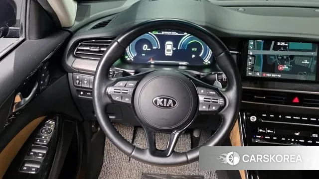 Kia K7 Premier Hybrid 2021 Синий из Кореи, фото 4