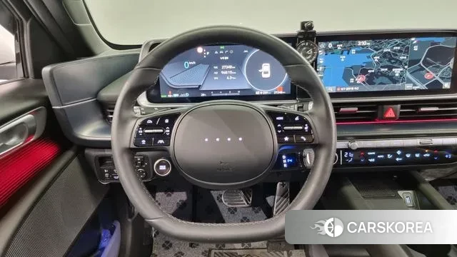 Hyundai Ionic 6 2023 Серебристо-серый из Кореи, фото 4