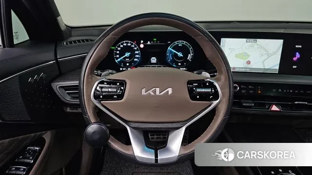 Kia K8 Hybrid 2022 Синий из Кореи, фото 4