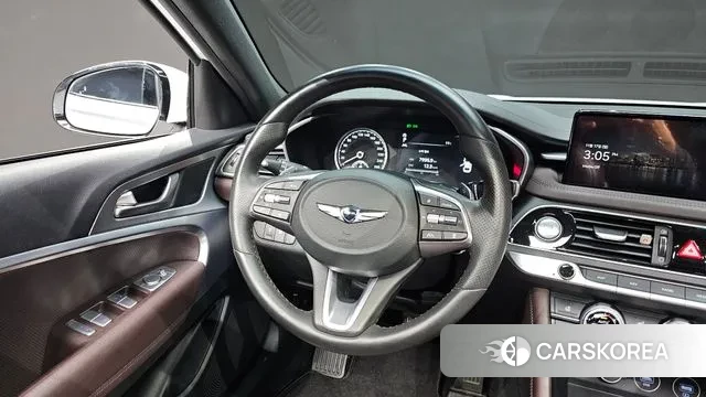 Genesis The New G70 2021 Белый из Кореи, фото 4