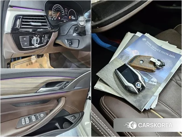 BMW 5 Series (G30) 2019 Белый из Кореи, фото 4