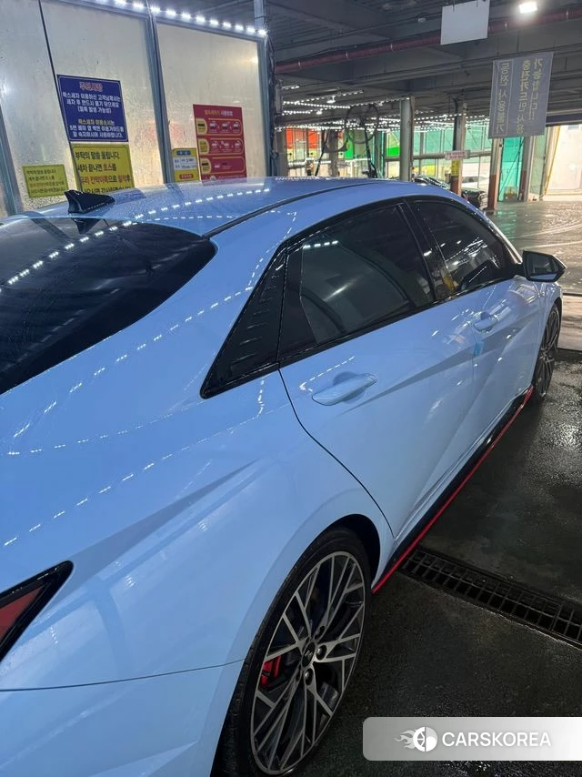Hyundai Avante (CN7) 2022 Светло-серебряный цвет из Кореи, фото 4