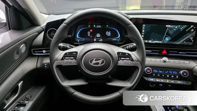 Hyundai The New Avante (CN7) 2024 Белый из Кореи, фото 4