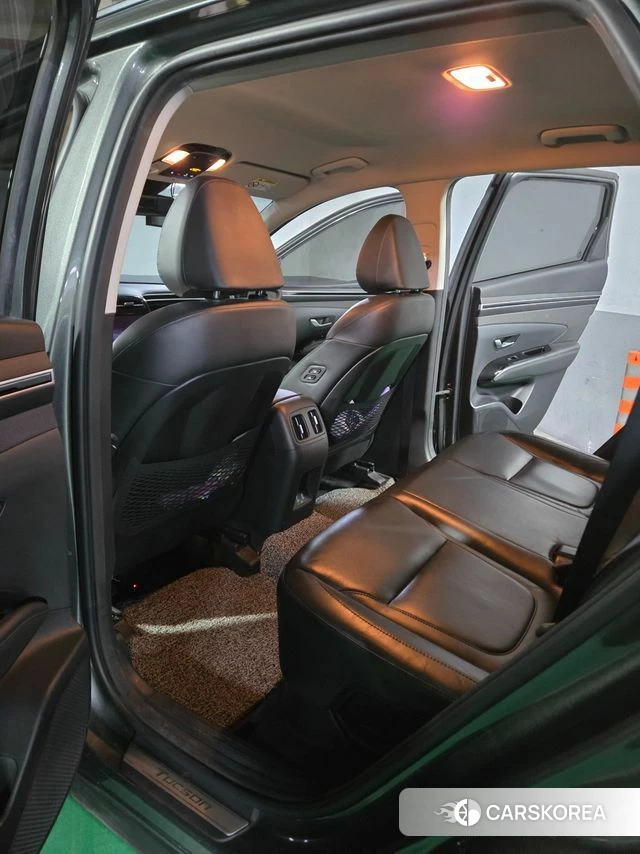 Hyundai Tucson (NX4) 2021 Темно-зеленый из Кореи, фото 4