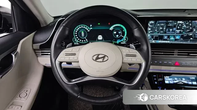Hyundai The New Grandeur IG Hybrid 2021 Серый из Кореи, фото 4