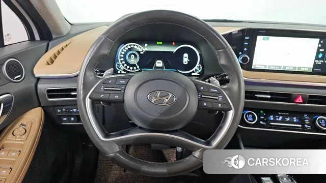 Hyundai Sonata (DN8) 2022 Белый из Кореи, фото 4