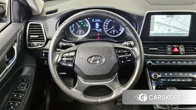 Hyundai Grandeur IG Hybrid 2019 Черный из Кореи, фото 4