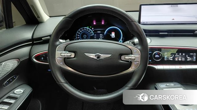 Genesis GV70 2021 Синий из Кореи, фото 4
