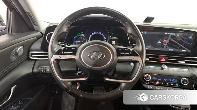 Hyundai Avante Hybrid (CN7) 2021 Серый из Кореи, фото 4