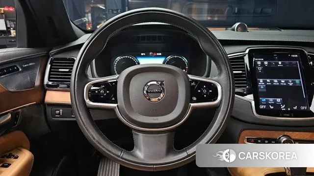 Volvo XC90 second Generation 2019 Серебристо-серый из Кореи, фото 4
