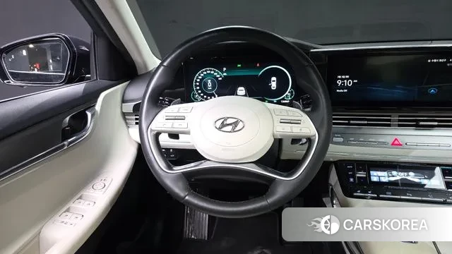 Hyundai The New Grandeur IG Hybrid 2021 Синий из Кореи, фото 4