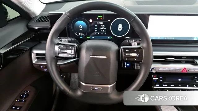 Hyundai Grandeur Hybrid (GN7) 2023 Черный из Кореи, фото 4