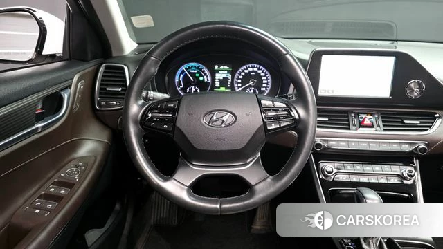 Hyundai Grandeur IG Hybrid 2019 Белый из Кореи, фото 4