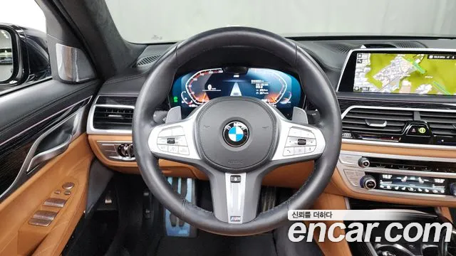 BMW 7 Series (G11) 2022 Черный из Кореи, фото 4