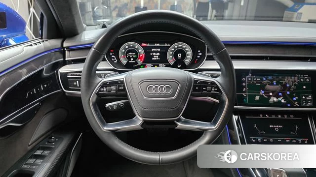 Audi A8 (D5) 2021 Синий из Кореи, фото 4