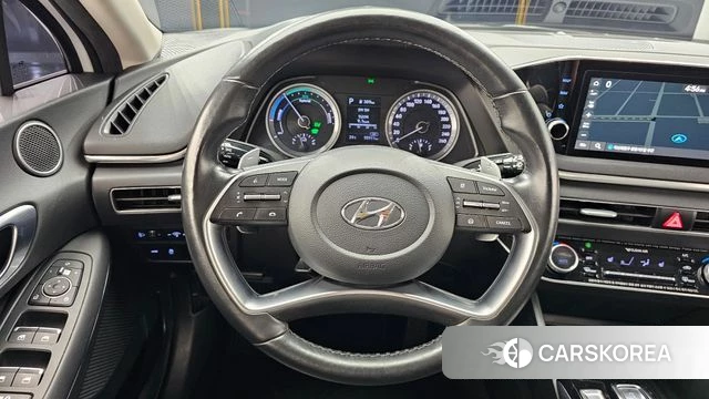 Hyundai Sonata Hybrid (DN8) 2020 Белый из Кореи, фото 4