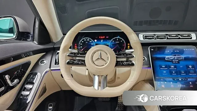 Mercedes-Benz S-Class W223 2022 Серебристо-серый из Кореи, фото 4