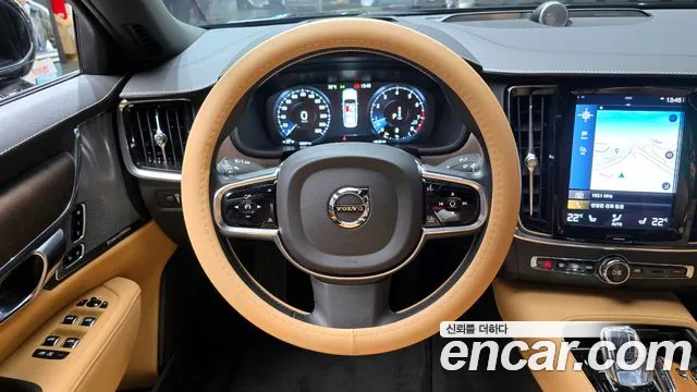 Volvo S90 2021 Черный из Кореи, фото 4