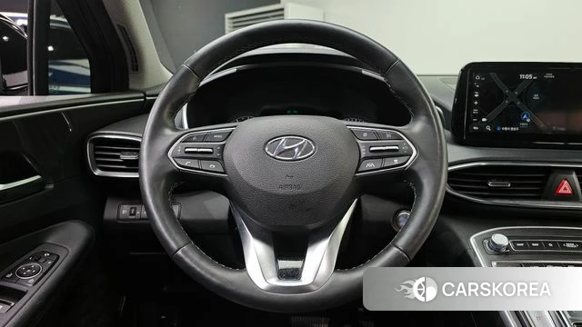 Hyundai The New Santa Fe 2023 Черный из Кореи, фото 4