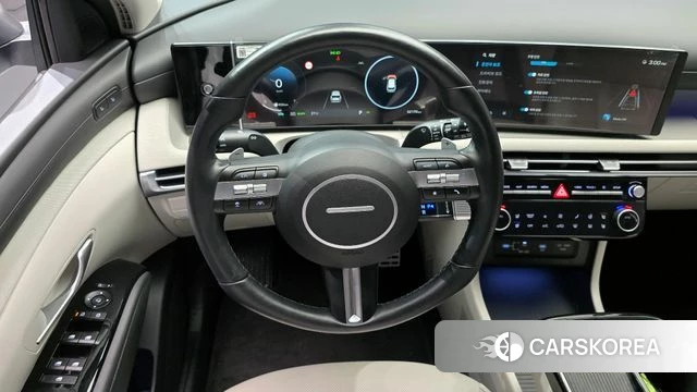 Hyundai The New Tucson Hybrid (NX4) 2024 Белый из Кореи, фото 4