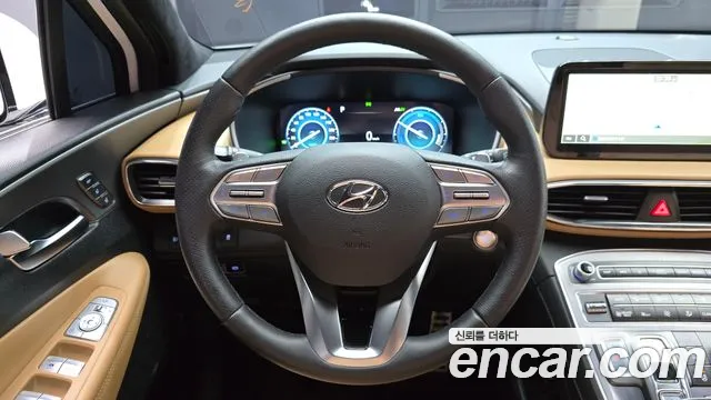 Hyundai The New Santa Fe 2023 Белый из Кореи, фото 4