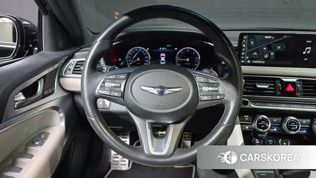 Genesis The New G70 2021 Черный из Кореи, фото 4