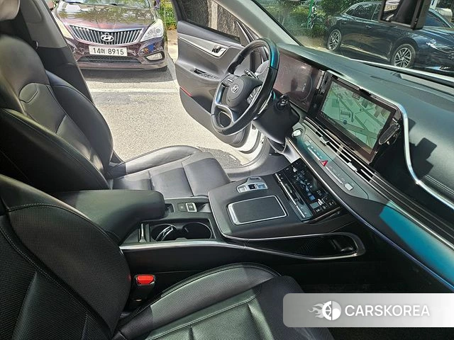 Hyundai The New Grandeur IG Hybrid 2021 Белый из Кореи, фото 4