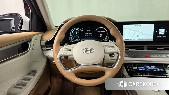 Hyundai The New Grandeur IG Hybrid 2020 Белый из Кореи, фото 4