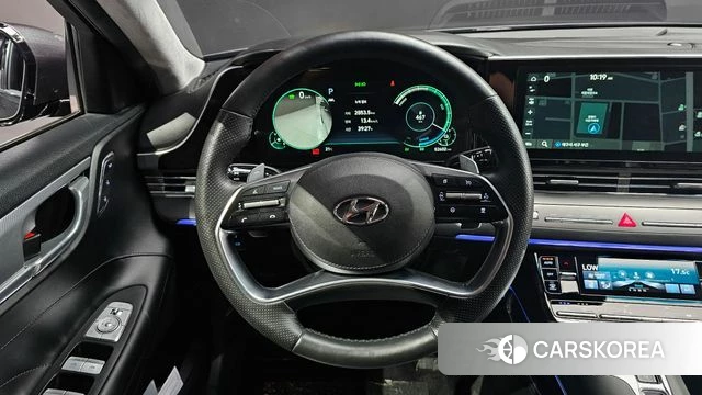 Hyundai The New Grandeur IG Hybrid 2020 Серый из Кореи, фото 4