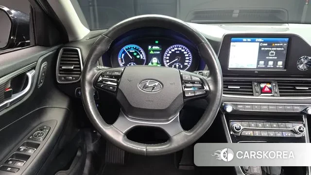 Hyundai Grandeur IG Hybrid 2018 Черный из Кореи, фото 4