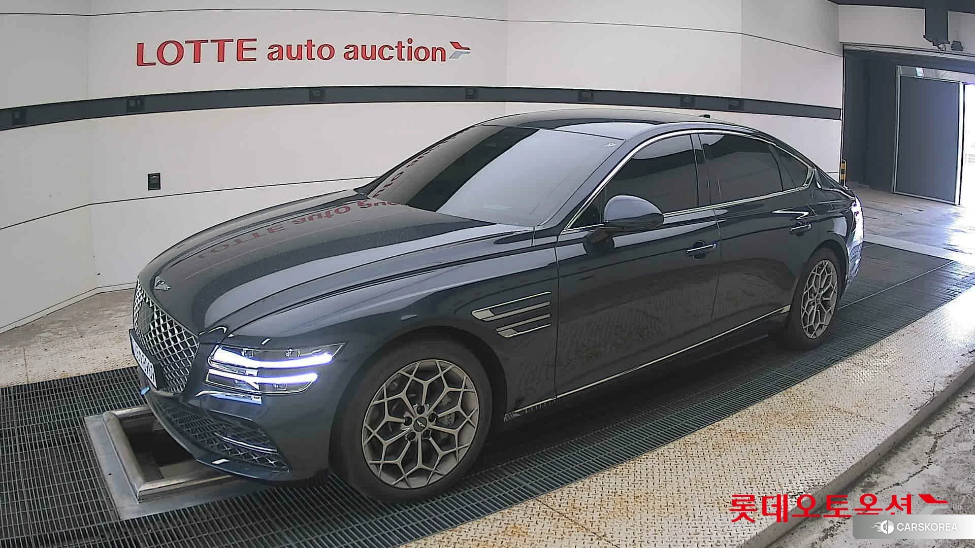 Hyundai G80 2022 Tasman Blue из Кореи, фото 4