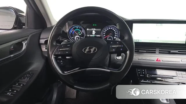 Hyundai The New Grandeur IG Hybrid 2022 Черный из Кореи, фото 4