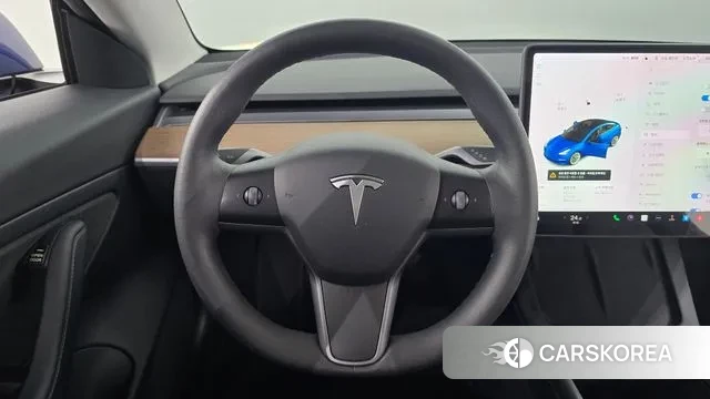 Tesla Model 3 2021 Синий из Кореи, фото 4