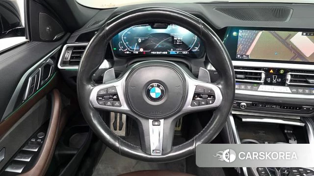 BMW 4 Series (G22) 2021 Черный из Кореи, фото 4