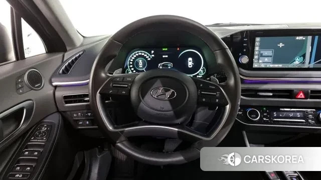 Hyundai Sonata Hybrid (DN8) 2021 Черный из Кореи, фото 4