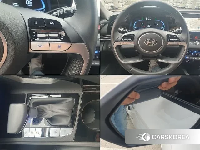 Hyundai The New Avante (CN7) 2023 Белый из Кореи, фото 4