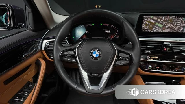 BMW 5 Series (G30) 2020 Черный из Кореи, фото 4