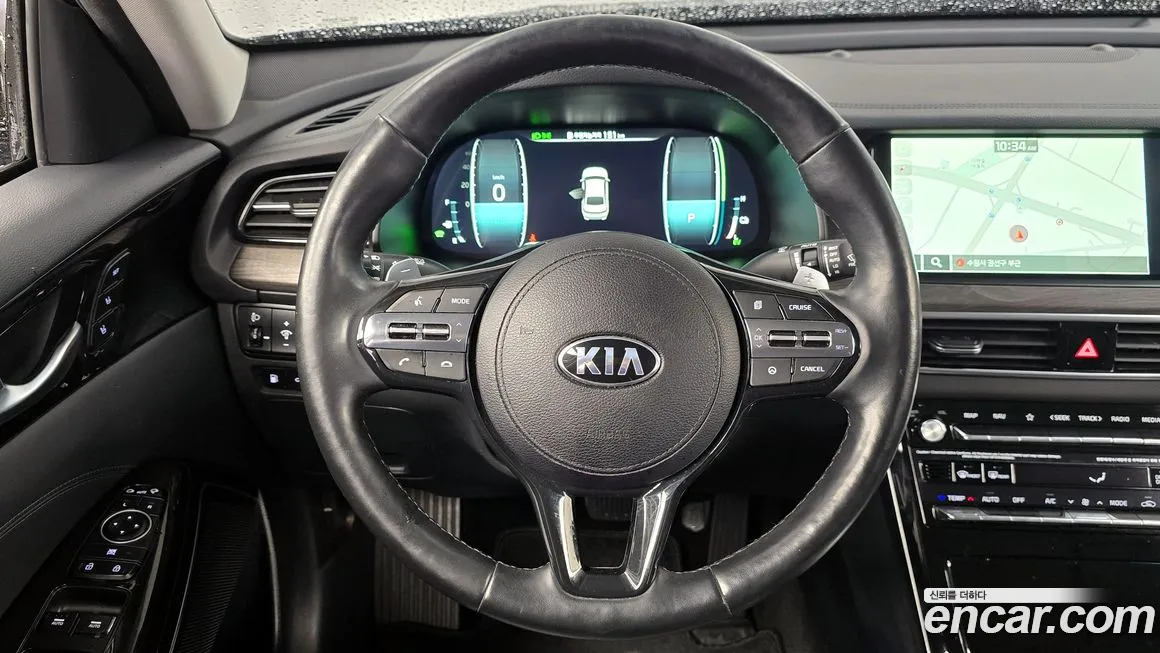 Kia K7 Premier Hybrid 2020 Черный из Кореи, фото 4