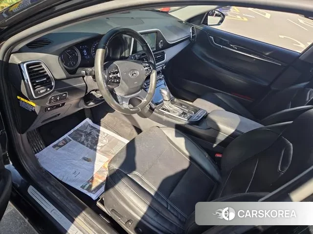 Hyundai Grandeur IG Hybrid 2018 Черный из Кореи, фото 4